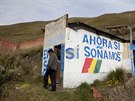 Obané Bolívie v referendu hlasovali, zda umoní dosavadnímu prezidentovi Evu...