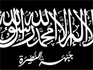 Vlajka organizace an-Nusra.