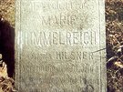 Matka Marie Himmelreichová má pomník na židovském hřbitově ve Velkém Meziříčí