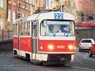 Tatra T3 je nejstarí typ praských tramvají. Vyrábt se zaaly u v 60. letech.