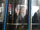 Prezident Milo� Zeman m�v� cestou na Je�t�d.