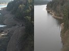 Podolsk most, pokles hladiny Vltavy
