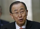 Generální tajemník OSN Pan Ki-mun na výroním setkání Rady OSN pro lidská...