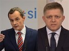 Lídi tí nejsilnjích stran na Slovensku