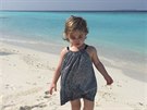 védská princezna Leonore na dovolené na Maledivách (2016)