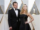 Leonardo DiCaprio a Kate Winsletová (Los Angeles, 28. února 2016)