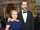 Patricia Arquette a Eric White (Los Angeles, 28. února 2016)