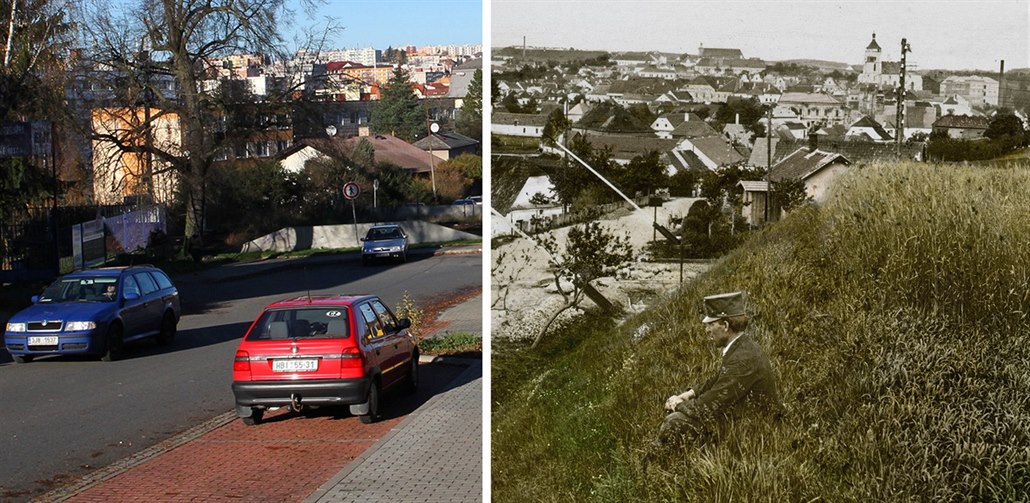 Havlí�k�v Brod dnes a N�mecký Brod kolem roku 1890.