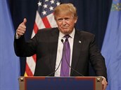 Donald Trump na volebnm shromdn republikn v Nevad (23. nora 2016).