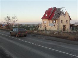 Pozstatky boj na pedmst Slavjansku (20. prosince 2015)