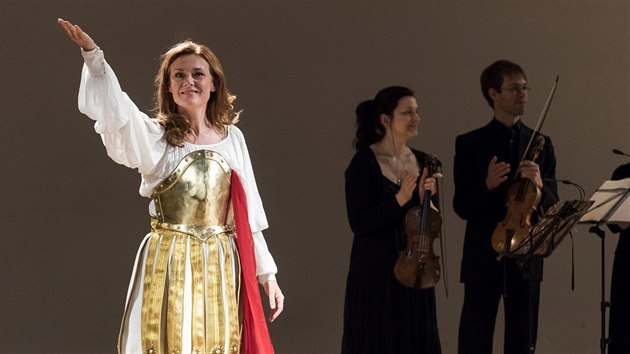 Magdalena Kožená v Monteverdiho skladbě Souboj Tankreda a Klorindy