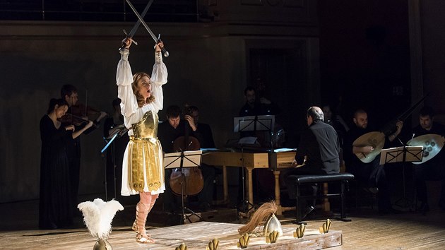 Magdalena Kožená v Monteverdiho skladbě Soubor Tankreda a Klorindy