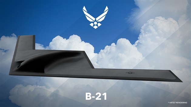 Podoba novho americkho strategickho bombardru b-21
