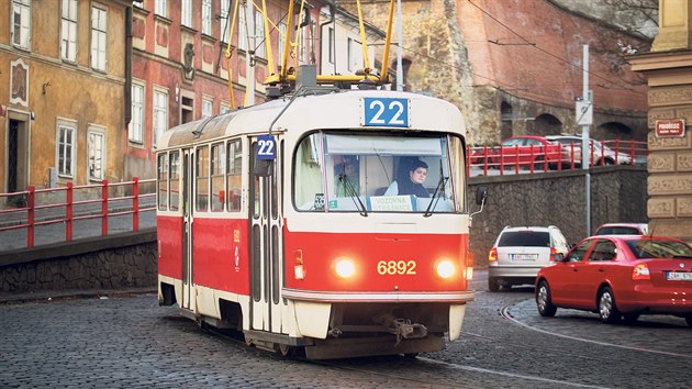 Tatra T3 je nejstarší typ pražských tramvají. Vyrábět se začaly už v 60. letech.