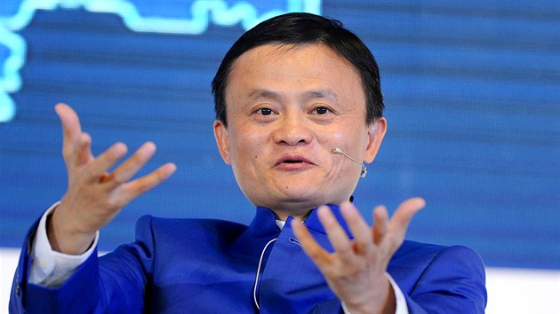 Zakladatel čínské společnosti Alibaba Group Jack Ma