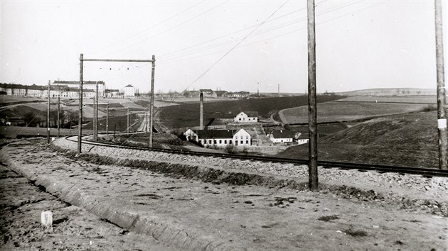 eleznin tra u Tbora v roce 1903
