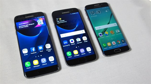 #Samsung Galaxy S7 edge, Galaxy S7 a Galaxy S6 edge