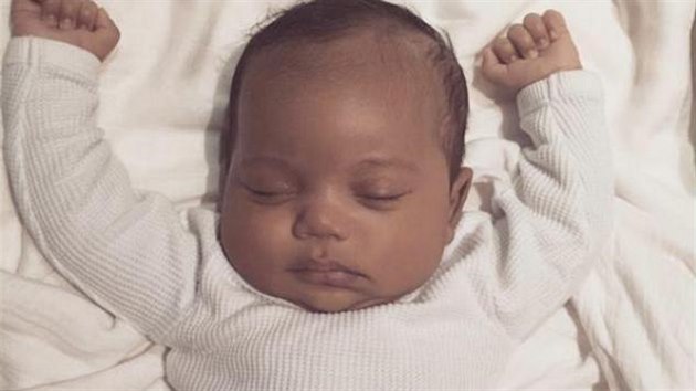 Saint West, syn Kim Kardashianov a Kanye Westa.