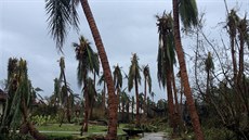 Následky niivé boue na Fidi (22. února 2016)