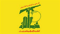 Jedna z vlajek organizace Hizballáh.