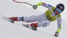 Michaela Shiffrinová bhem první ásti superkombinace v Andoe