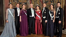 Švédská princezna Madeleine, její manžel Chris O’Neill, korunní princezna...
