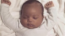 Saint West, syn Kim Kardashianové a Kanye Westa.