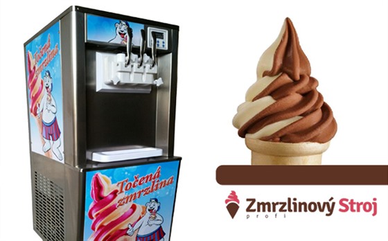 Zmrzlinový stroj na točenou zmrzlinu vám může přilákat nové zákazníky