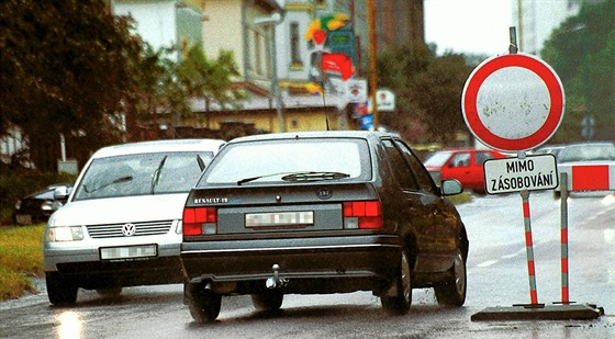 ár nad Sázavou oekává dopravní problémy, opravovat se zanou dv ulice najednou. Ilustraní snímek