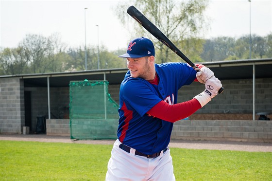 Jakub Sládek, pálkaské eso eské baseballové reprezentace.