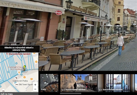 Google Street View (ilustraní snímek)