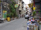 Jedna z ulic v Basmane. (4.3.2016)