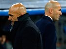 DVA VLASÁI. Luciano Spaletti a Zinedine Zidane, trenéi AS ím a Realu Madrid,...
