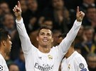 ZASE JSEM SE TREFIL. Cristiano Ronaldo slaví branku do sít AS ím.