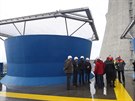 Pedstavení nových chladících ví v Jaderné elektrárn Dukovany