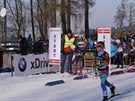 Start jednoho ze závod biatlonového actva