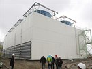 Nové chladící ve dukovanské jaderné elektrárny.