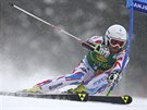 Thomas Fanara v obím slalomu v Kranjské Goe