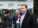 Daniel Lipic z koalice OLaNO NOVA odpovídá na otázky noviná. (6.3.2016)