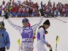 JSEM TETÍ. Slovenská slalomáka Veronika Velez Zuzulová vybojovala v Jasné...