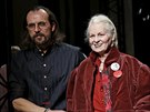 Vivienne Westwoodová a její manel Andreas Kronthaler (Paí, 5. bezna 2016)