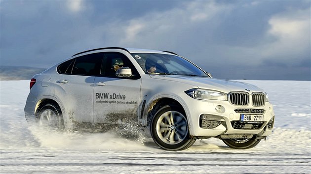 Testovn systmu BMW xDrive v Peci pod Snkou