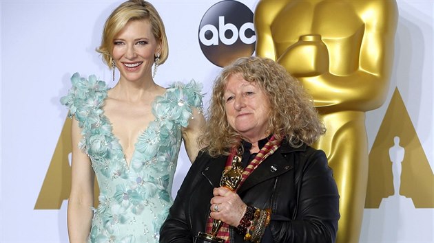 Cate Blanchettov a Jenny Beavanov (Los Angeles, 28. nora 2016)