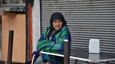 Imigrantská čtvrť Basmane v Izmiru. (4.3.2016)