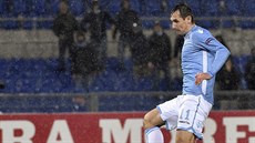 STÁRNOUCÍ STELEC. Miroslav Klose se v této sezon za Lazio trefil jen jednou - v postupovém zápase Evropské ligy proti Galatasaray.