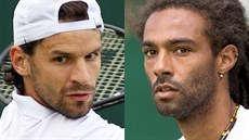 Philipp Petzschner (vlevo) a Dustin Brown