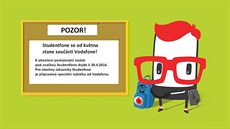 Virtuální operátor Studentfone kon�í