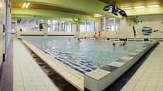 Dtský bazén v plaveckém areálu v Plzni na Slovanech.