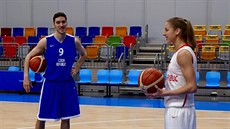 Jií Welsch a Kateina Elhotová jsou tváemi akce To je basketbal!