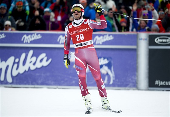 Kjetil Jansrud vyhrál superobí slalom v Kvitfjellu.